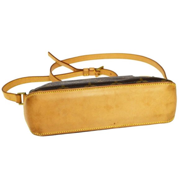 LOUIS VUITTON Trotteur Shoulder Bag Monogram Panda Leather Brown M51241 684RC703 - Picture 11 of 15